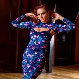 Pinup Girl Clothing Supreme Maxi Dress and matching bolero